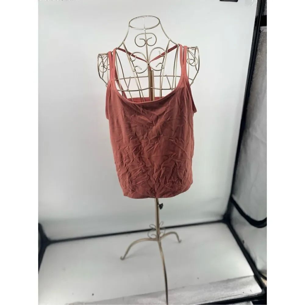 PINK Victoria’s Secret orange workout tank size XL